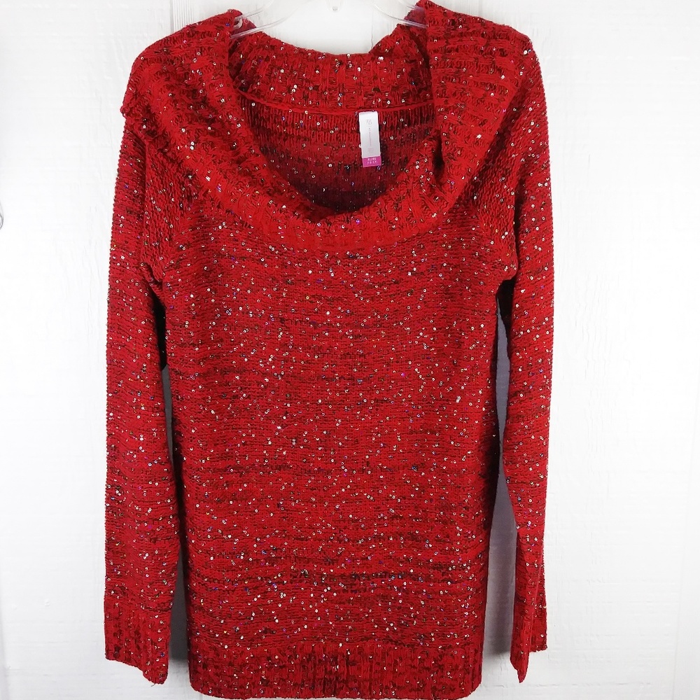 No Boundaries red=black Sweater size Juniors XL
